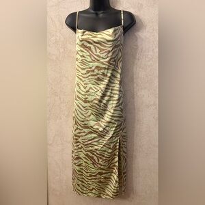 Forever 21 Animal Print Slip Dress*